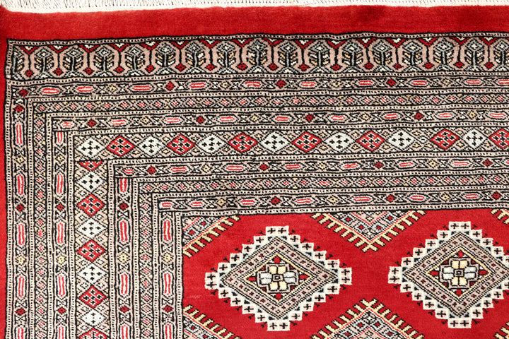 Firebrick Jaldar 6' 8 x 8' 9 - No. 59664 - ALRUG Rug Store