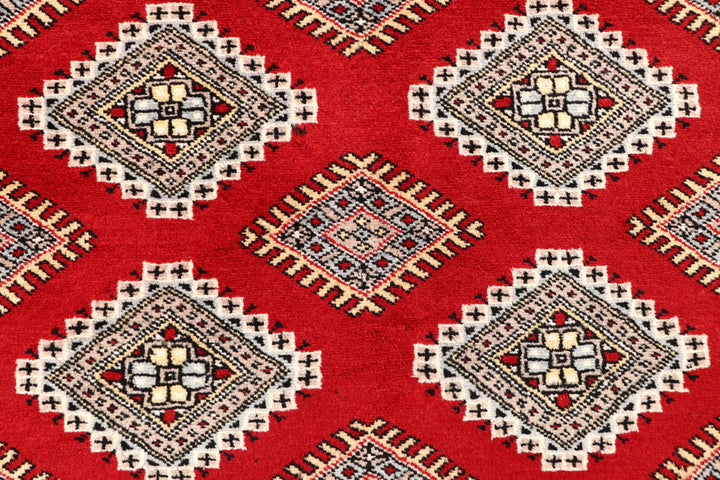 Firebrick Jaldar 6' 8 x 8' 9 - No. 59664 - ALRUG Rug Store