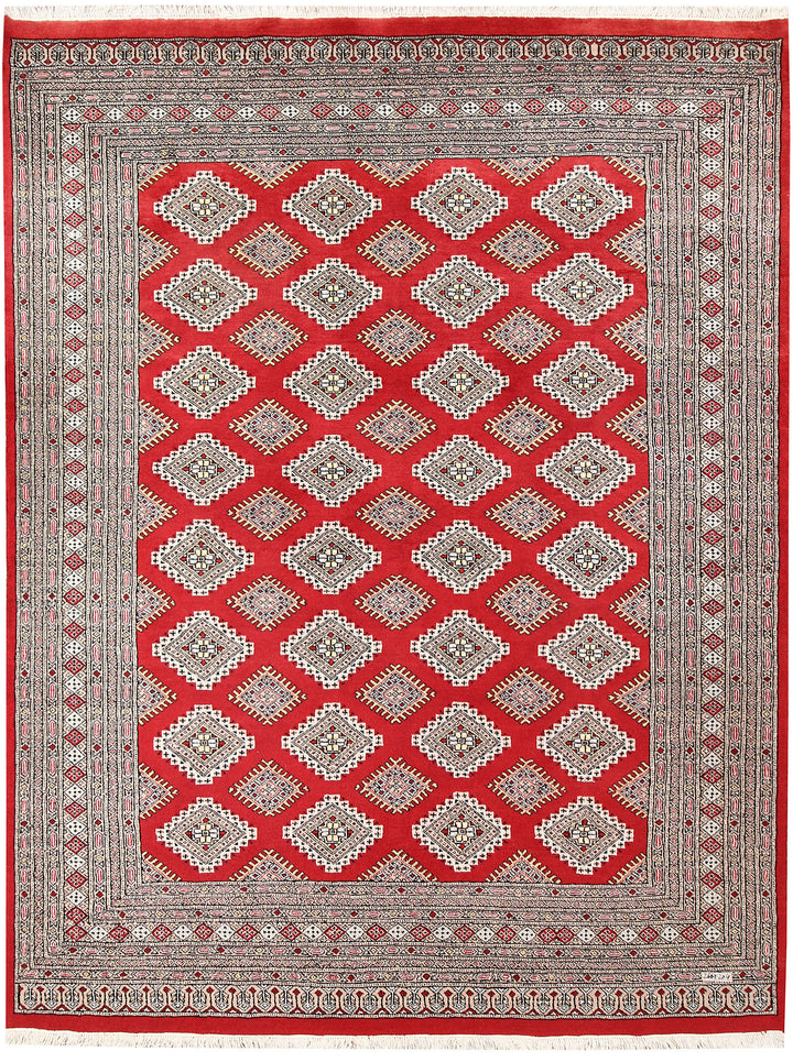 Firebrick Jaldar 6' 8 x 8' 9 - No. 59664 - ALRUG Rug Store