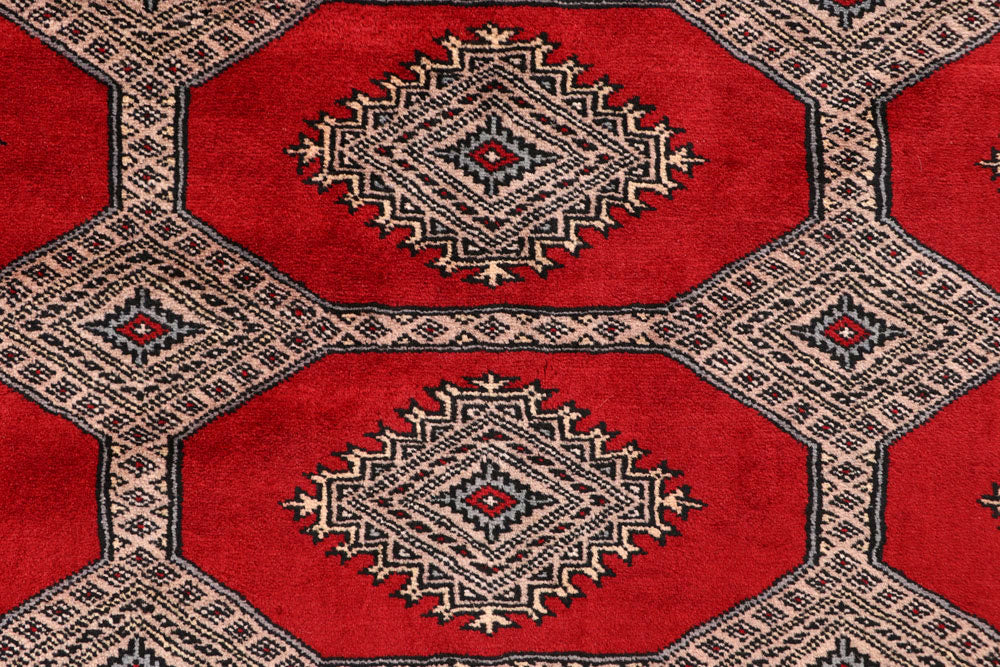 Firebrick Jaldar 6' 7 x 7' 8 - No. 59665 - ALRUG Rug Store