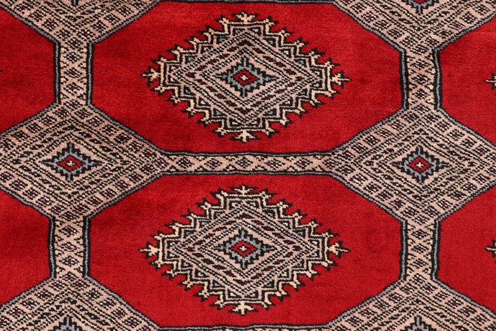 Firebrick Jaldar 6' 7 x 7' 8 - No. 59665 - ALRUG Rug Store