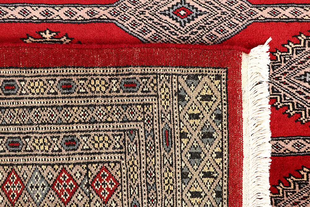 Firebrick Jaldar 6' 7 x 7' 8 - No. 59665 - ALRUG Rug Store