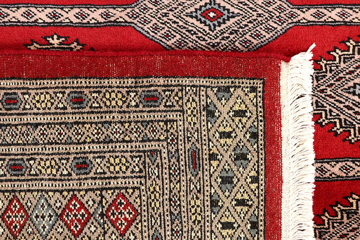 Firebrick Jaldar 6' 7 x 7' 8 - No. 59665 - ALRUG Rug Store