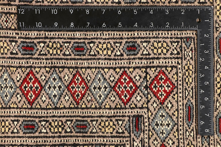 Firebrick Jaldar 6' 7 x 7' 8 - No. 59665 - ALRUG Rug Store