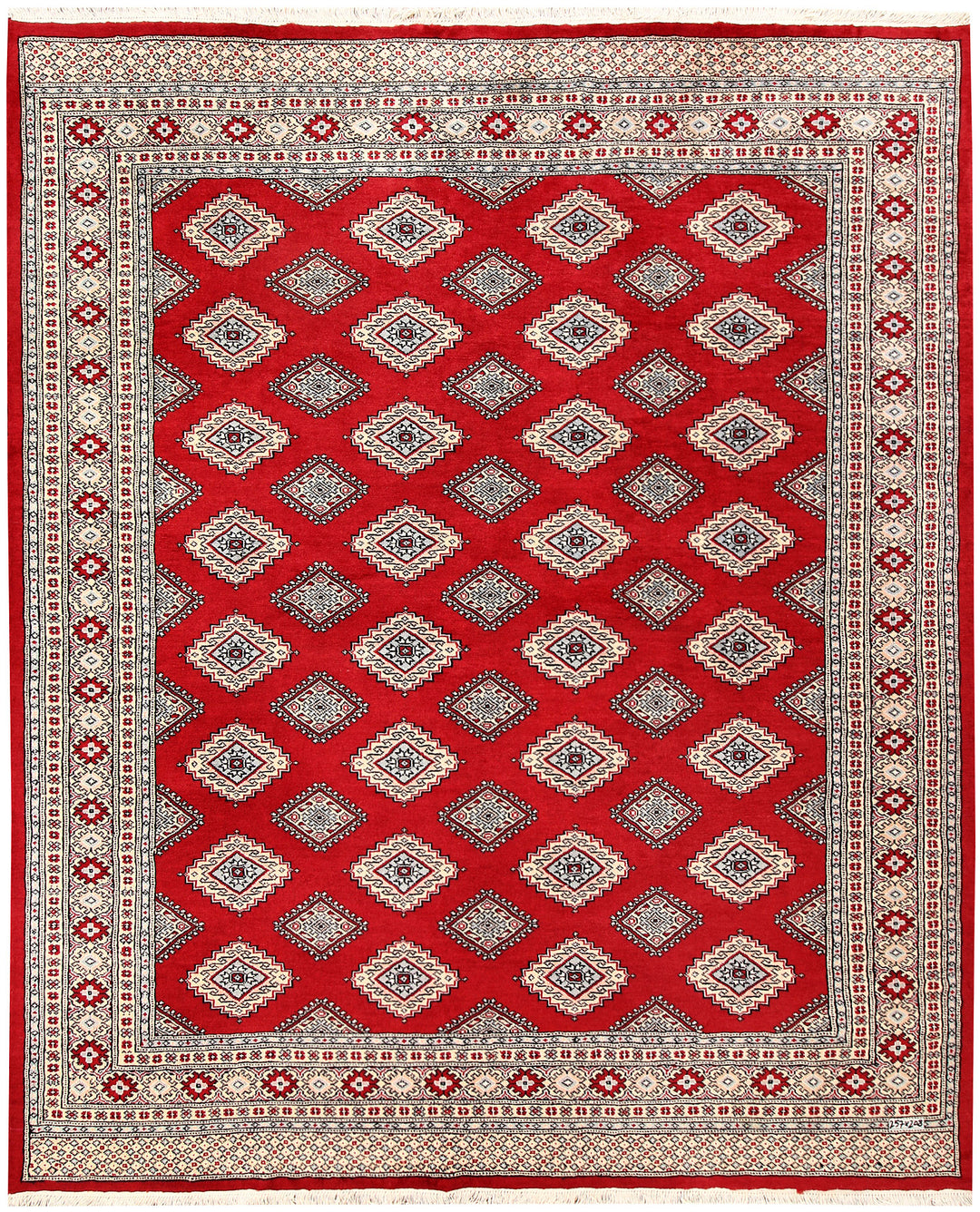 Firebrick Jaldar 6' 10 x 8' 5 - No. 59666 - ALRUG Rug Store