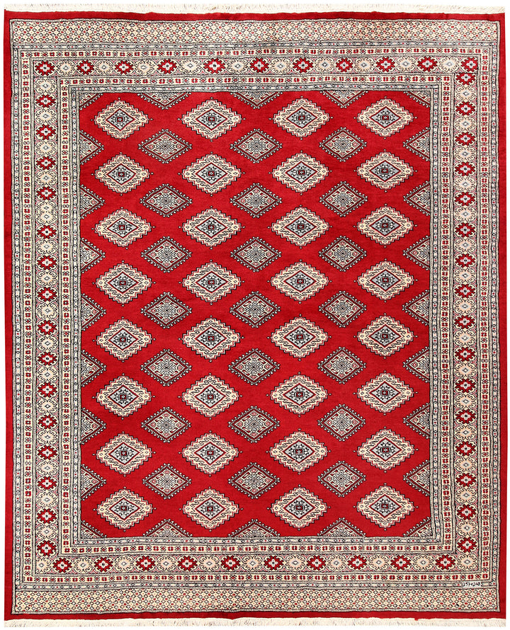 Firebrick Jaldar 6' 10 x 8' 5 - No. 59666 - ALRUG Rug Store