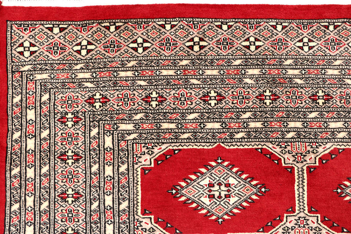 Firebrick Jaldar 6' 8 x 8' 4 - No. 59667 - ALRUG Rug Store