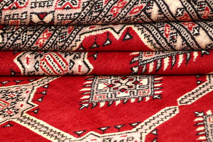 Firebrick Jaldar 6'  8" x 8'  4" - No. QA53283