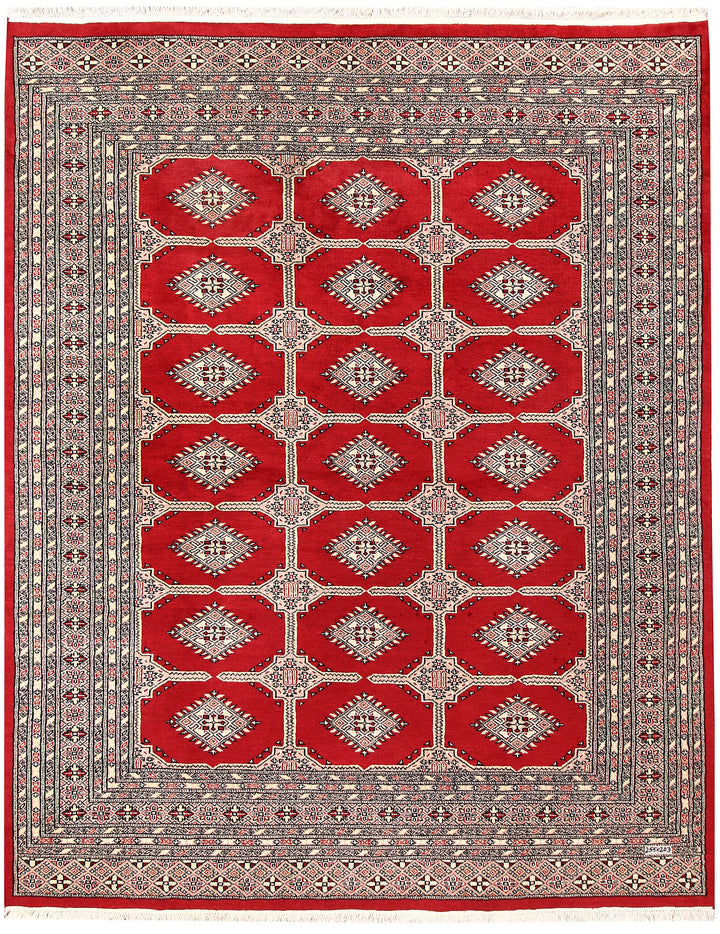 Firebrick Jaldar 6' 8 x 8' 4 - No. 59667 - ALRUG Rug Store