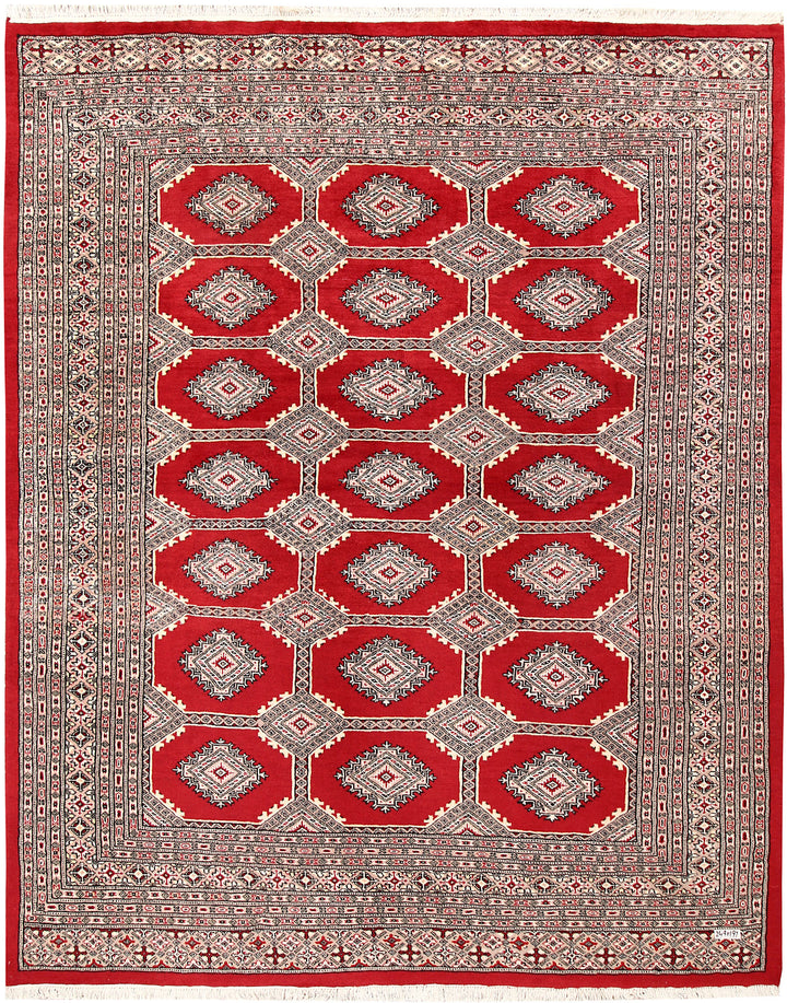 Firebrick Jaldar 6' 6 x 8' 2 - No. 59668 - ALRUG Rug Store