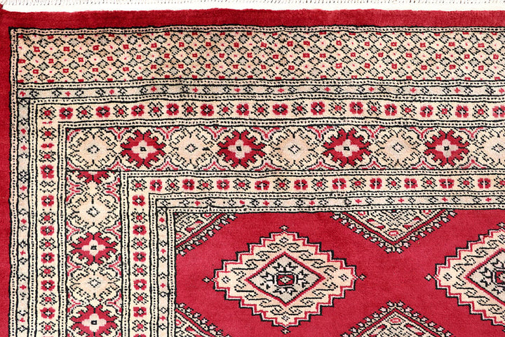 Firebrick Jaldar 6' 9 x 8' 3 - No. 59669 - ALRUG Rug Store