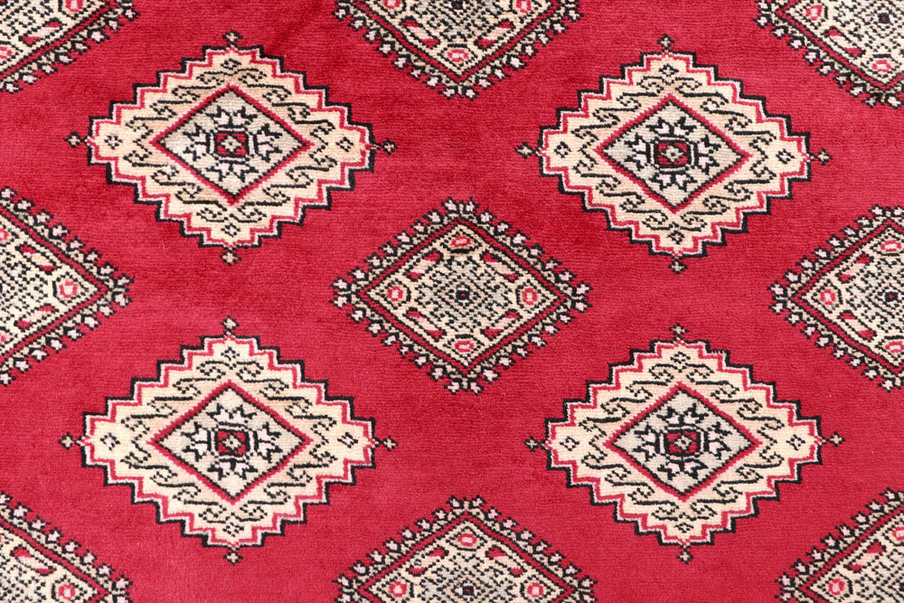 Firebrick Jaldar 6' 9 x 8' 3 - No. 59669 - ALRUG Rug Store