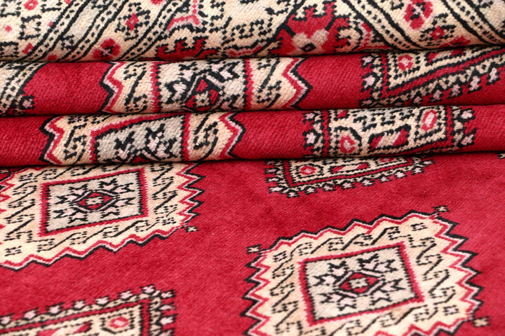 Firebrick Jaldar 6'  9" x 8'  3" - No. QA60306