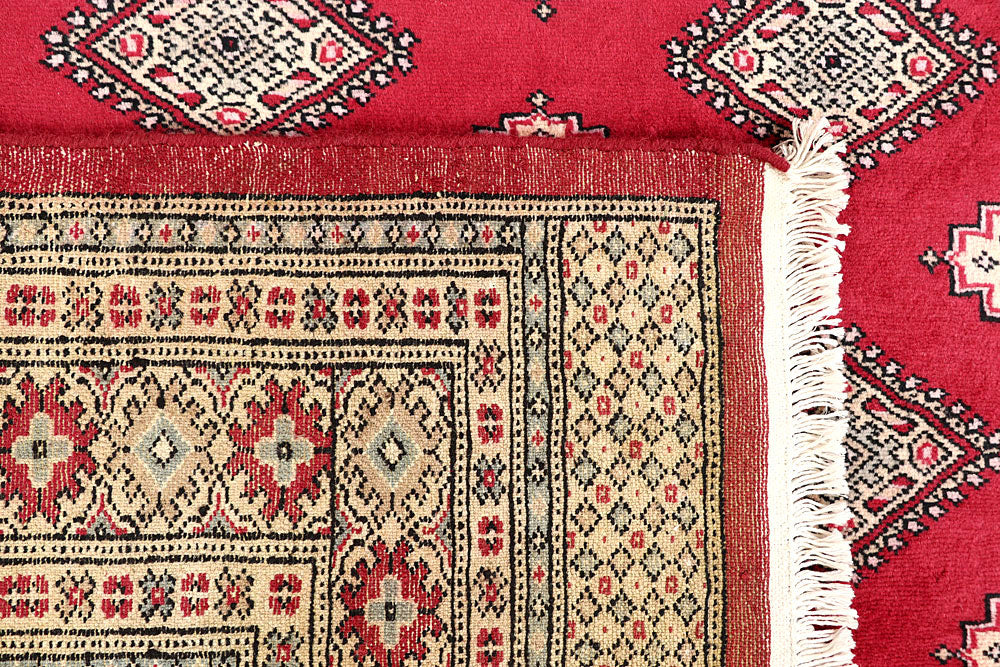 Firebrick Jaldar 6' 9 x 8' 3 - No. 59669 - ALRUG Rug Store