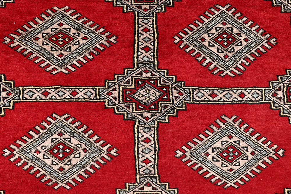 Firebrick Jaldar 6' 8 x 8' 4 - No. 59670 - ALRUG Rug Store