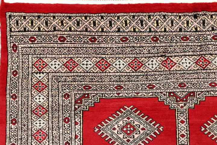 Firebrick Jaldar 6' 9 x 8' 2 - No. 59671 - ALRUG Rug Store