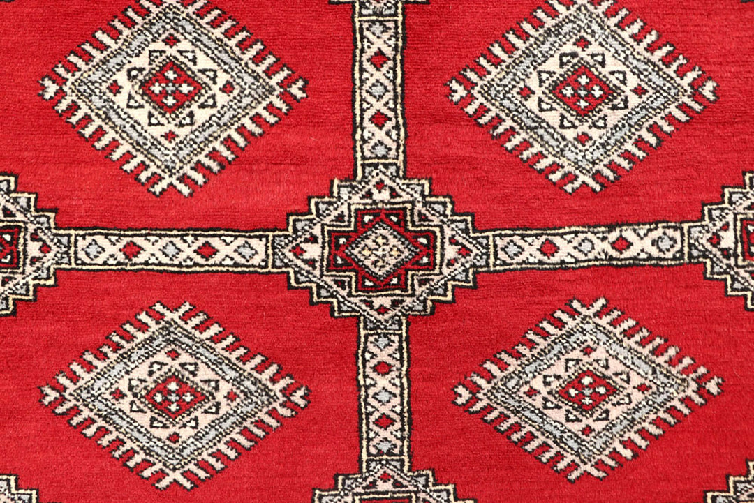 Firebrick Jaldar 6'  9" x 8'  2" - No. QA22447