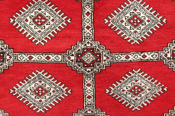 Firebrick Jaldar 6'  9" x 8'  2" - No. QA22447