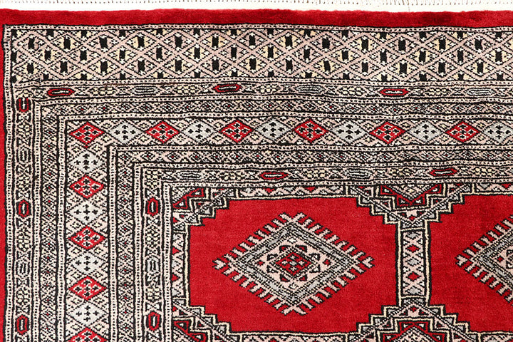 Firebrick Jaldar 6' 7 x 8' 4 - No. 59672 - ALRUG Rug Store