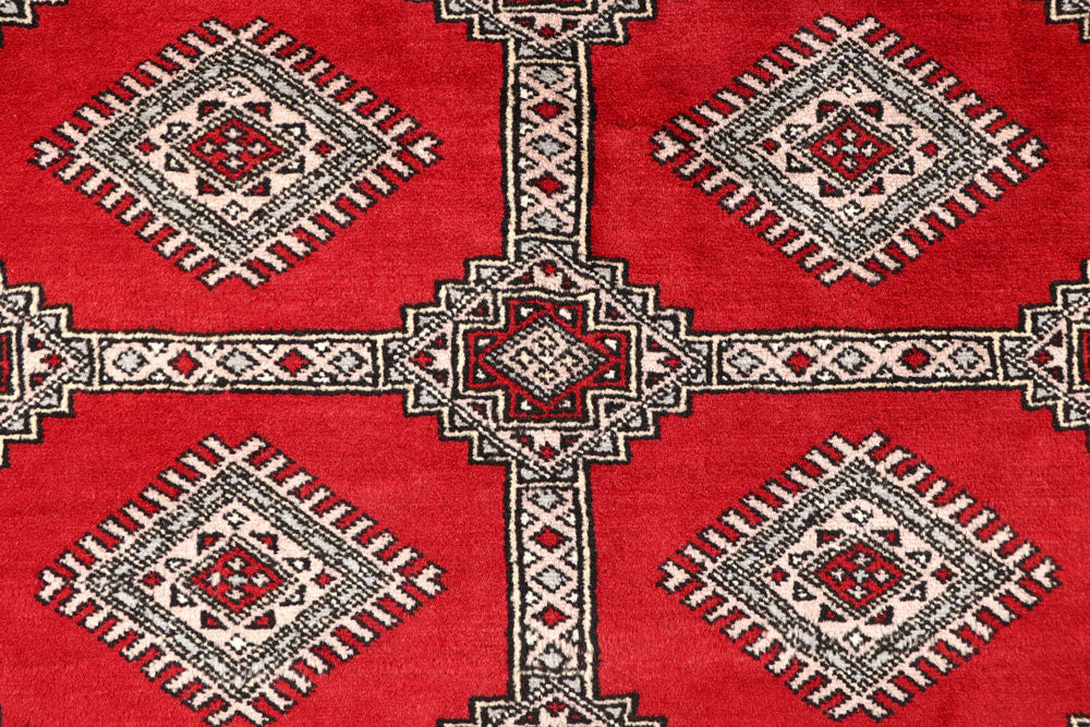 Firebrick Jaldar 6' 7 x 8' 4 - No. 59672 - ALRUG Rug Store