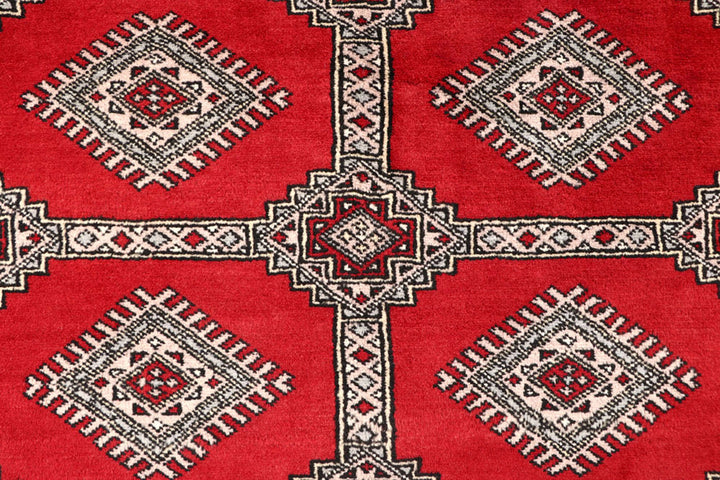 Firebrick Jaldar 6'  7" x 8'  4" - No. QA24832