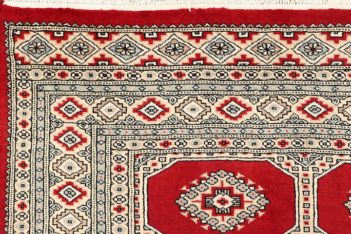 Firebrick Jaldar 6' 6 x 7' 9 - No. 59673 - ALRUG Rug Store