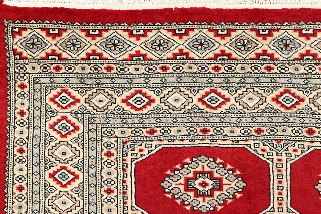 Firebrick Jaldar 6'  6" x 7'  9" - No. QA88262