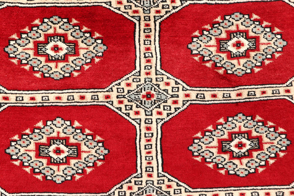 Firebrick Jaldar 6' 6 x 7' 9 - No. 59673 - ALRUG Rug Store