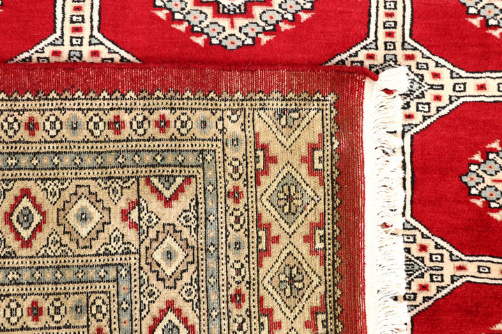 Firebrick Jaldar 6' 6 x 7' 9 - No. 59673 - ALRUG Rug Store