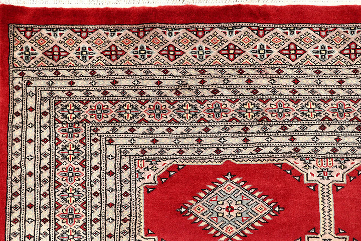 Firebrick Jaldar 6' 8 x 8' 5 - No. 59674 - ALRUG Rug Store