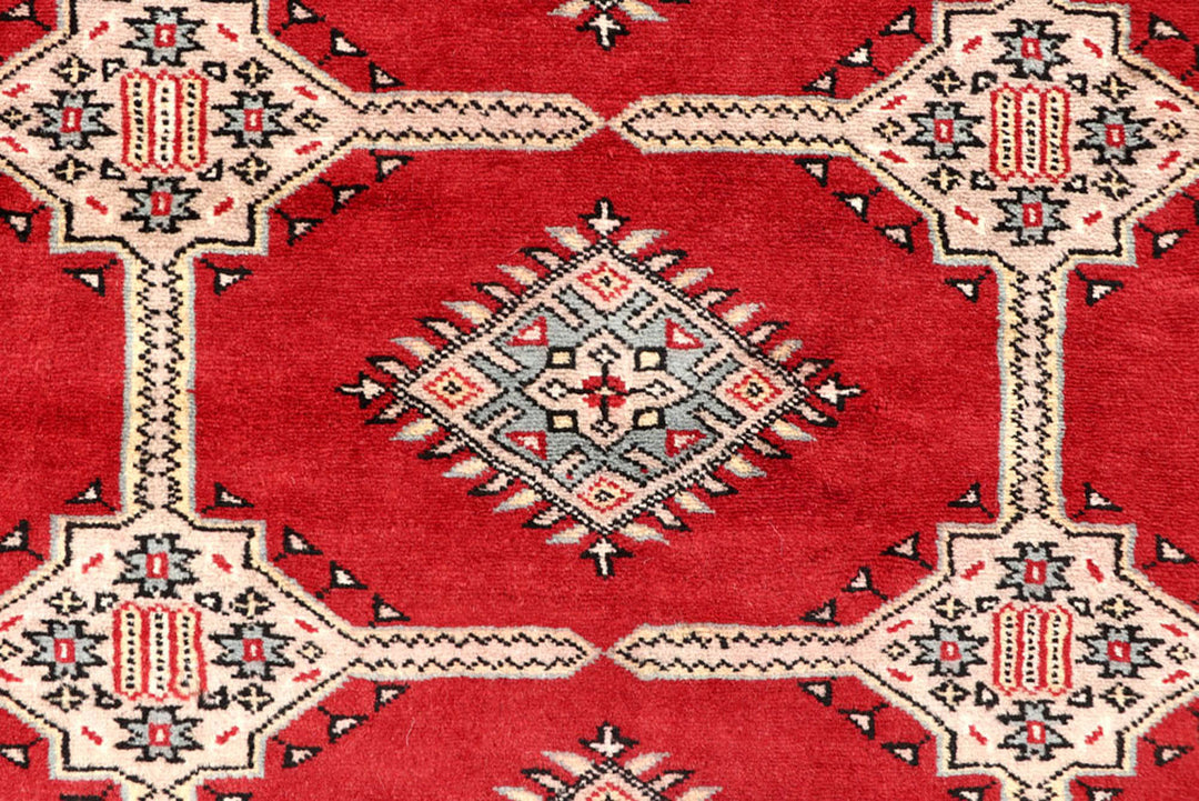 Firebrick Jaldar 6'  8" x 8'  5" - No. QA53879