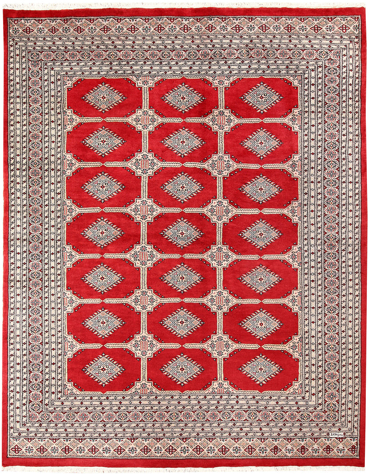 Firebrick Jaldar 6' 8 x 8' 5 - No. 59674 - ALRUG Rug Store