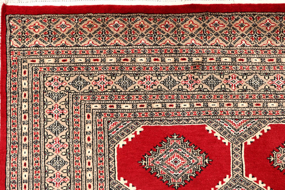 Firebrick Jaldar 6' 8 x 8' 7 - No. 59675 - ALRUG Rug Store