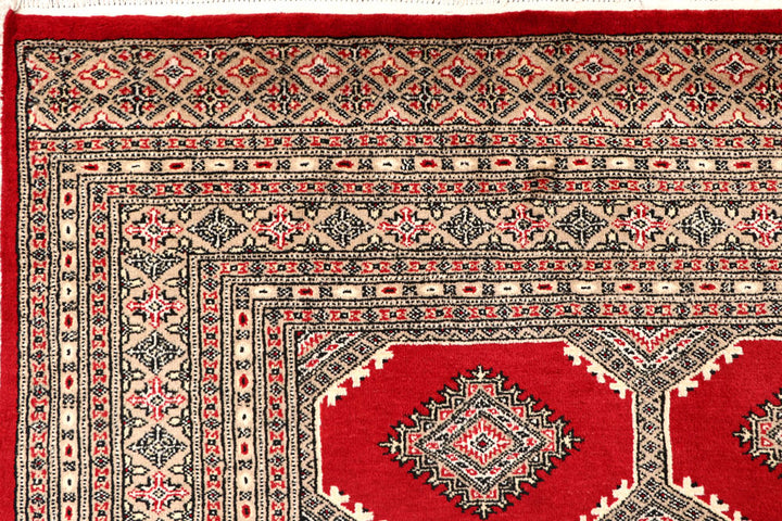 Firebrick Jaldar 6' 8 x 8' 7 - No. 59675 - ALRUG Rug Store