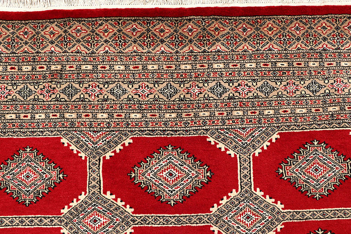 Firebrick Jaldar 6' 8 x 8' 7 - No. 59675 - ALRUG Rug Store