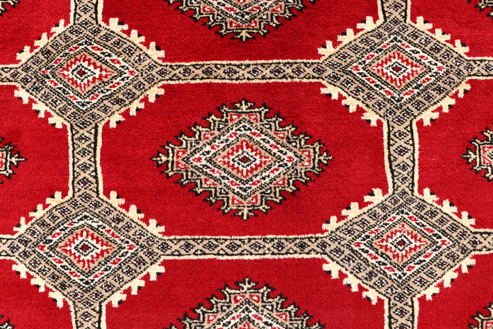 Firebrick Jaldar 6' 8 x 8' 7 - No. 59675 - ALRUG Rug Store