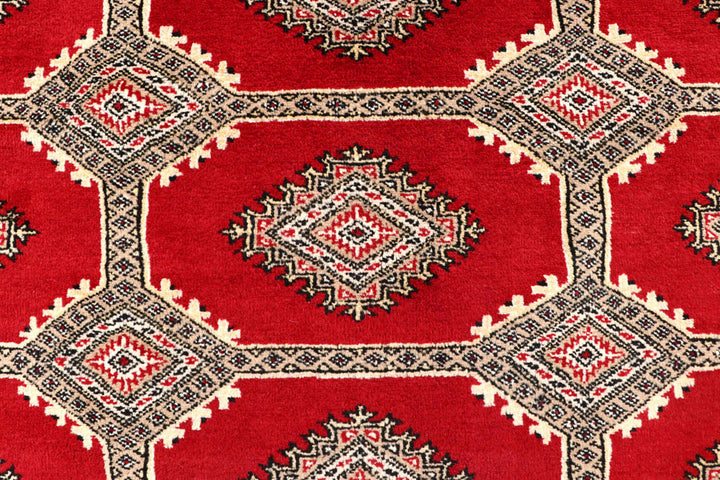 Firebrick Jaldar 6' 8 x 8' 7 - No. 59675 - ALRUG Rug Store