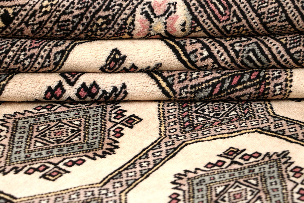 Blanched Almond Jaldar 6' 7 x 8' 8 - No. 59677 - ALRUG Rug Store