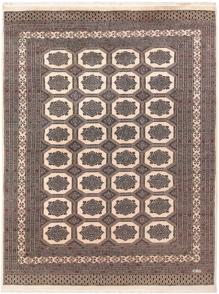 Blanched Almond Jaldar 6' 7 x 8' 8 - No. 59677 - ALRUG Rug Store