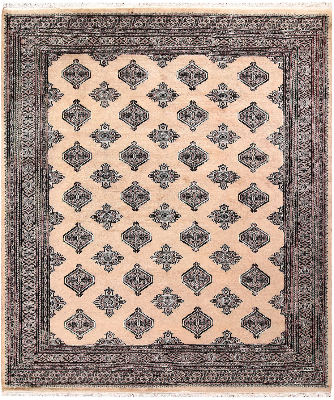 Blanched Almond Jaldar 6' 9 x 7' 11 - No. 59679 - ALRUG Rug Store