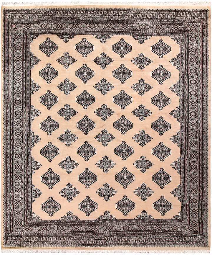 Blanched Almond Jaldar 6' 9 x 7' 11 - No. 59679 - ALRUG Rug Store