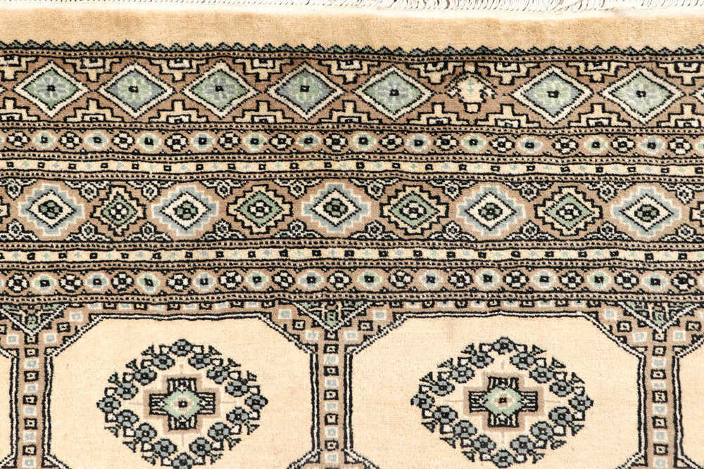 Navajo White Jaldar 6' 5 x 8' 6 - No. 59681 - ALRUG Rug Store