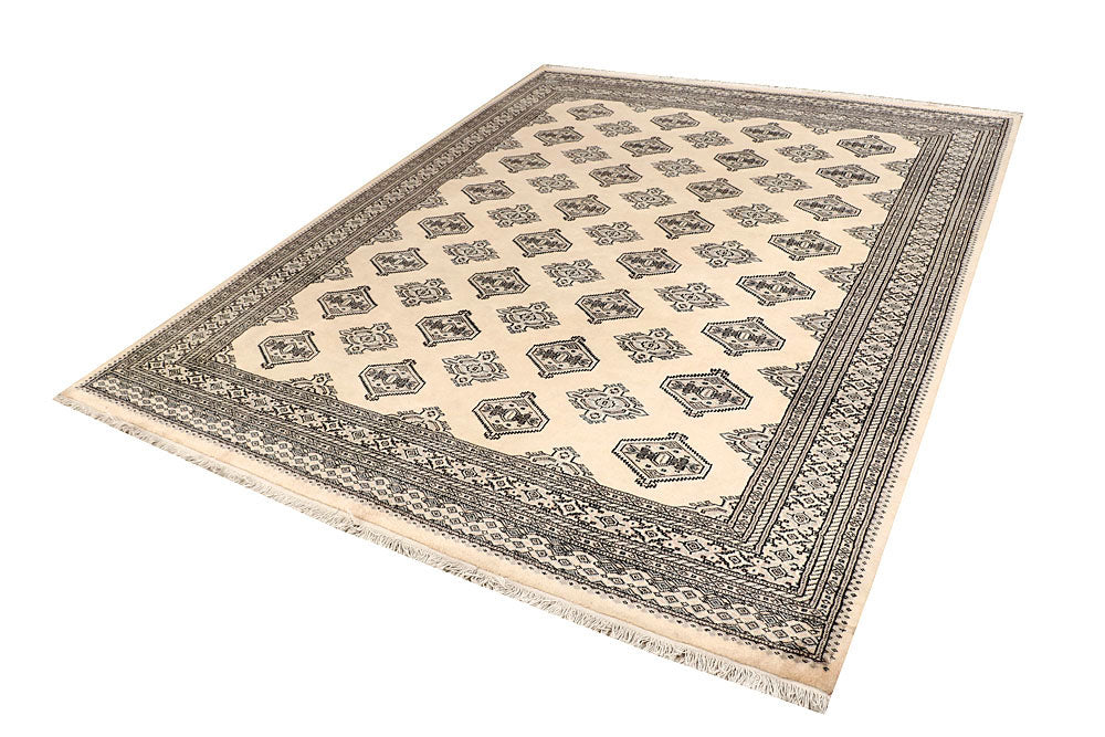 Navajo White Jaldar 6' 11 x 8' 9 - No. 59682 - ALRUG Rug Store