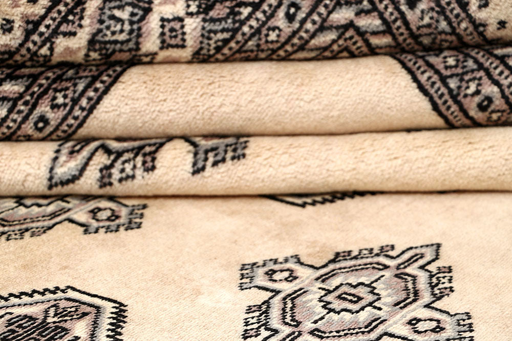 Blanched Almond Jaldar 6' 6 x 7' 9 - No. 59683 - ALRUG Rug Store