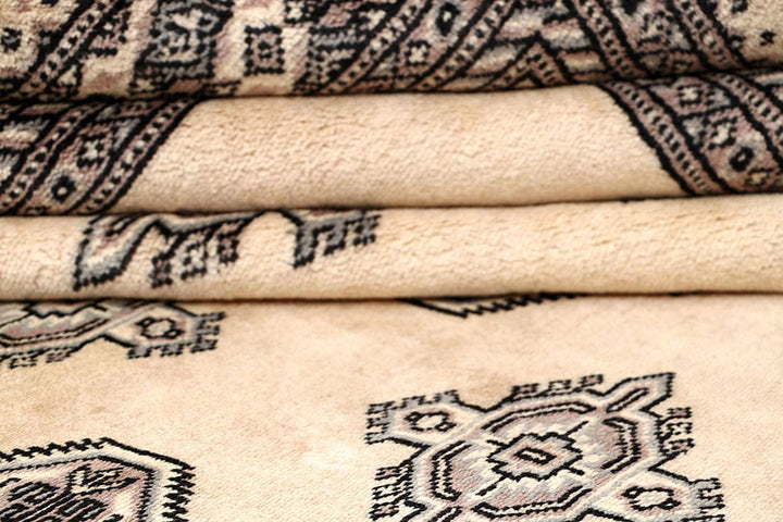 Blanched Almond Jaldar 6'  6" x 7'  9" - No. QA39184