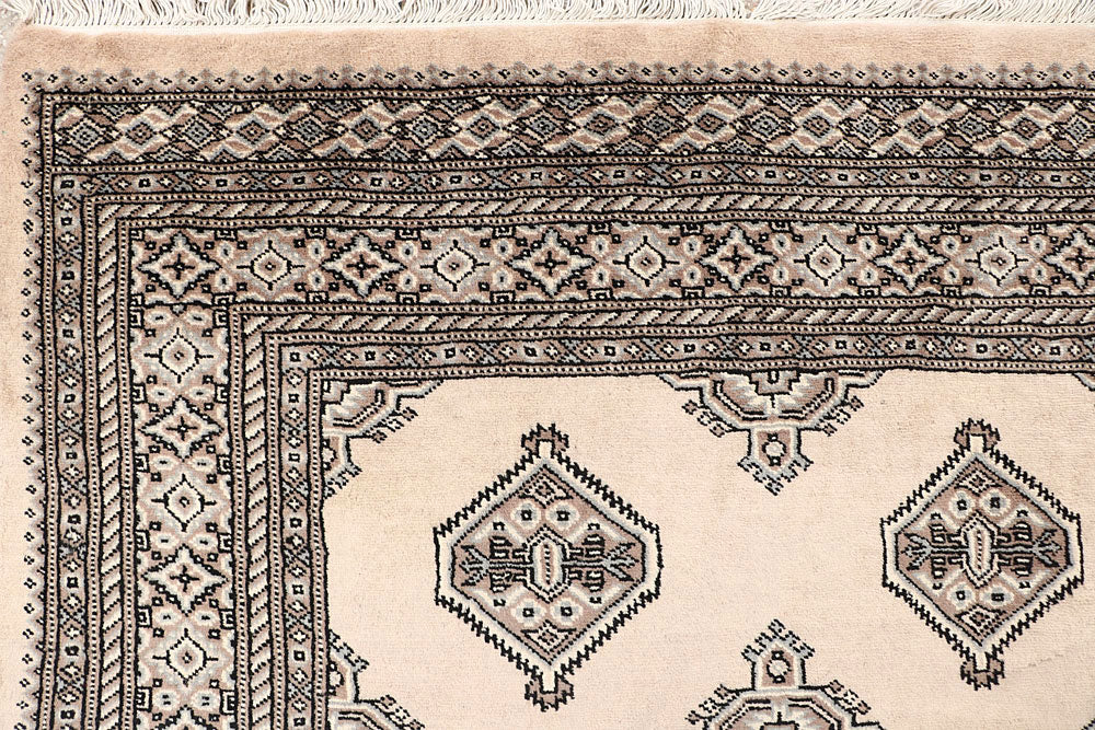 Blanched Almond Jaldar 6' 7 x 7' 9 - No. 59686 - ALRUG Rug Store