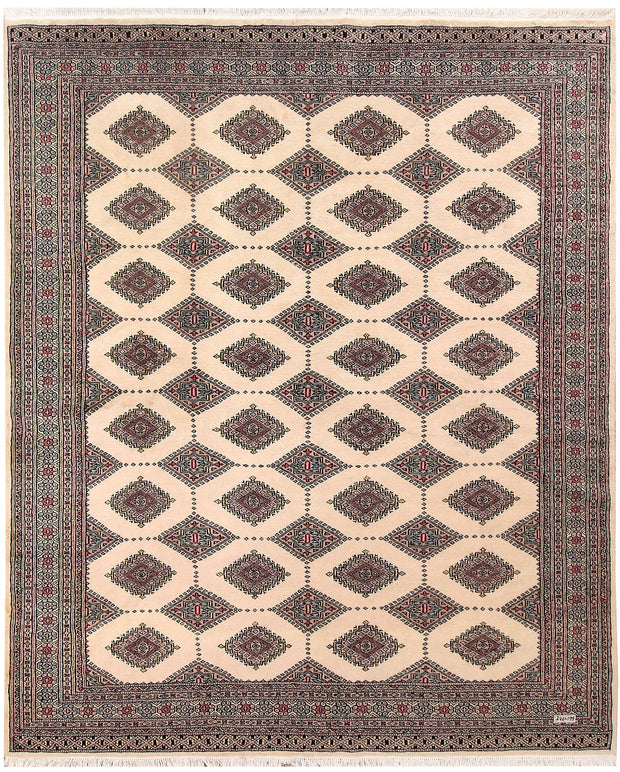 Blanched Almond Jaldar 6' 6 x 7' 10 - No. 59687 - ALRUG Rug Store