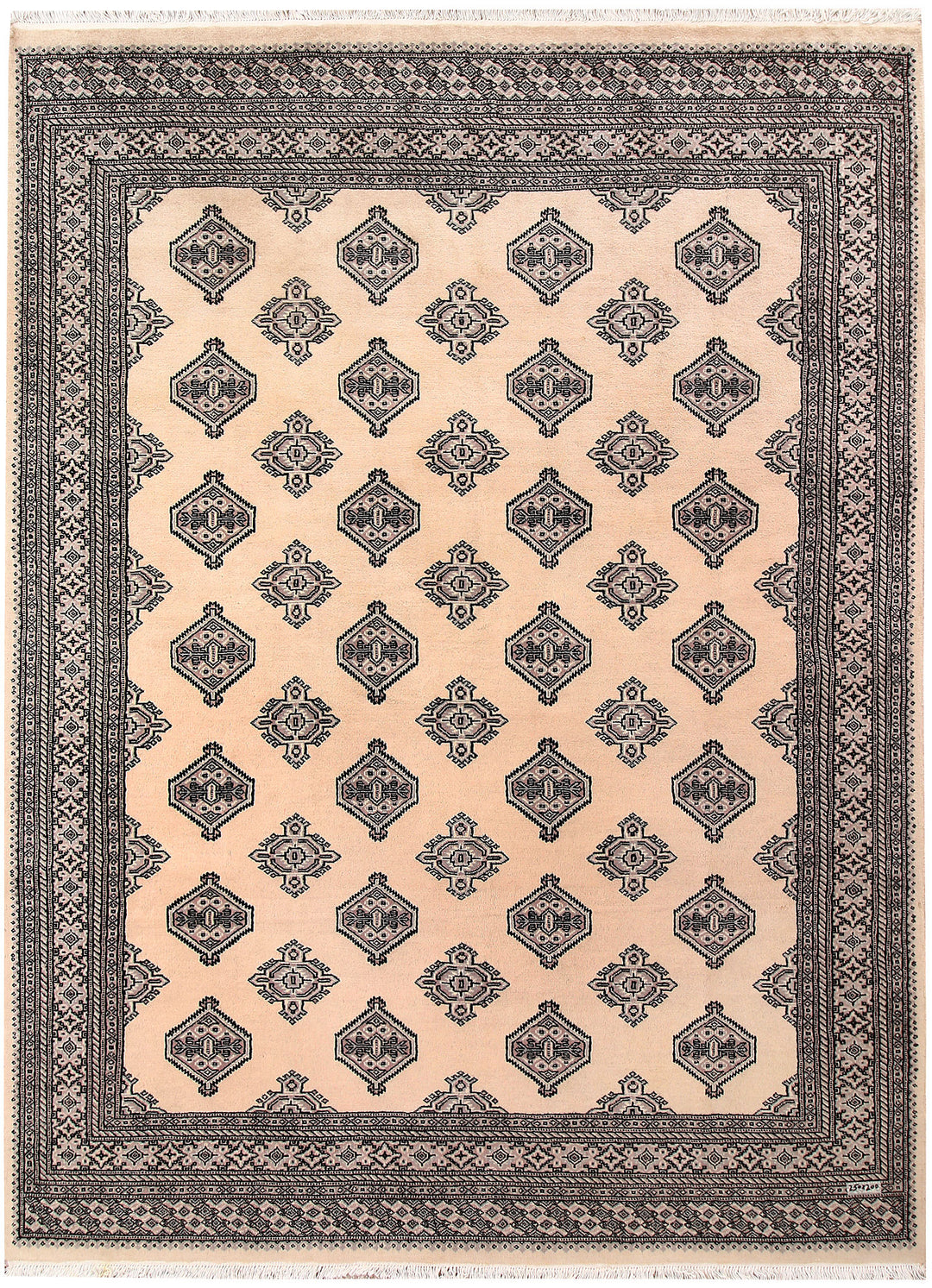 Blanched Almond Jaldar 6' 7 x 8' 2 - No. 59688 - ALRUG Rug Store