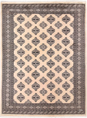 Blanched Almond Jaldar 6' 6 x 8' 10 - No. 59689 - ALRUG Rug Store