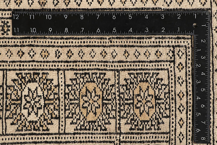 Blanched Almond Bokhara 6' 10 x 8' 6 - No. 59698 - ALRUG Rug Store